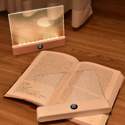 LED Reading Light Vision Reading Light 3 Color Adjustable Eye Protection Reading Light Usb Charging Student Night Reading Lamp