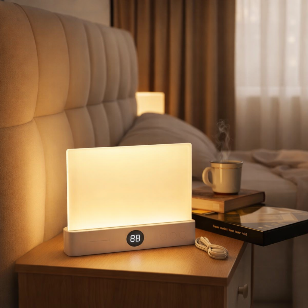 LED Reading Light | 3-Color Adjustable Eye-Protection Lamp