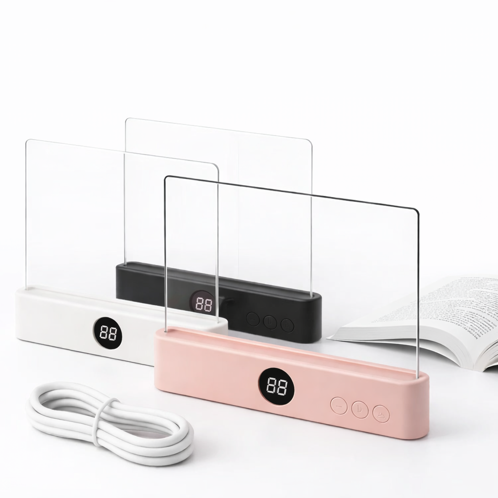 LED Reading Light | 3-Color Adjustable Eye-Protection Lamp