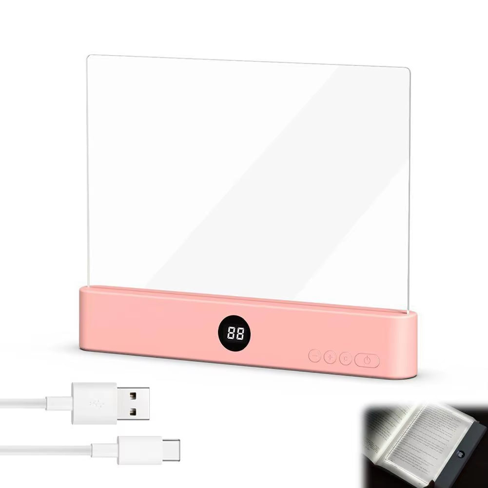 LED Reading Light Vision Reading Light 3 Color Adjustable Eye Protection Reading Light Usb Charging Student Night Reading Lamp