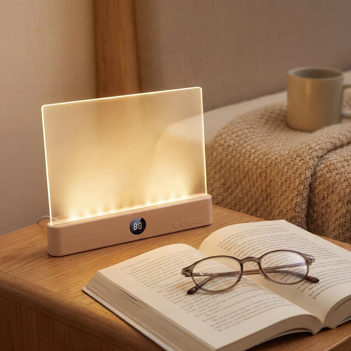 LED Reading Light | 3-Color Adjustable Eye-Protection Lamp